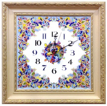 Часы декоративные в багете С-5016 (58х58 см)