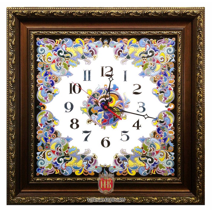Часы декоративные в багете С-5017 (58х58 см)